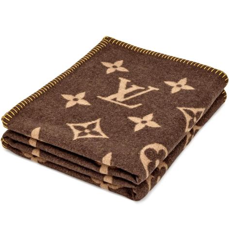 louis vuitton neo monogram blanket|Louis Vuitton Brown Neo Monogram Cashmere And Wool .